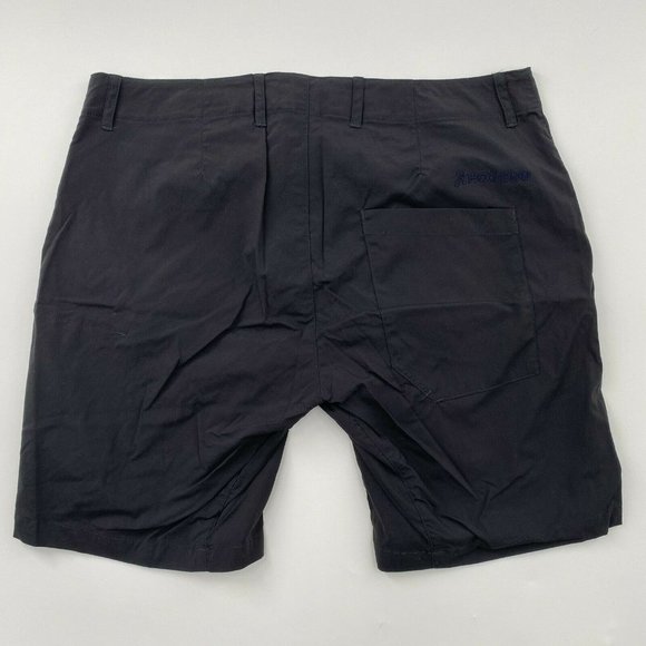 Houdini Women's Liquid Rock Shorts Black sz L Outdoors Hiking Beach Lightweight - Picture 8 of 11